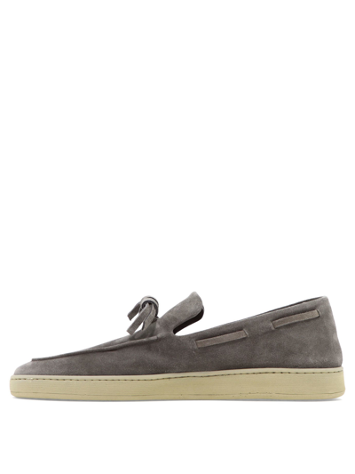 Shop Officine Creative "herbie" Loafers In Grey