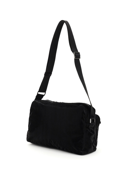 Shop Dolce & Gabbana Nylon Samboil Bag In Black