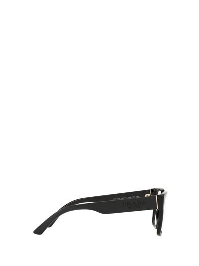 Shop Prada Pr 10wv Black Glasses