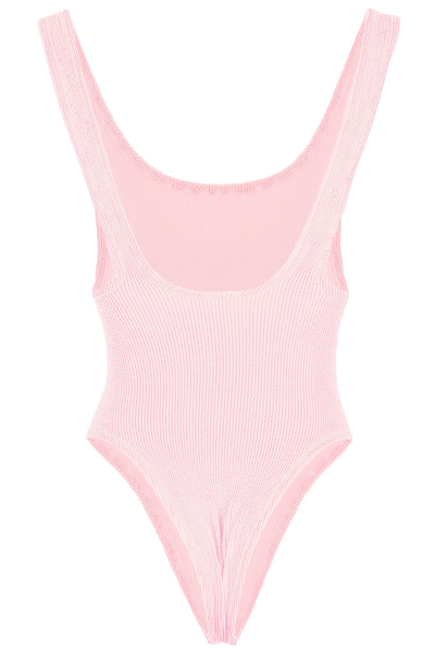 Shop Reina Olga Ruby Scunch Swimsuit In Pastel Pink