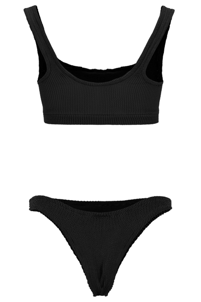 Shop Reina Olga Ginny Boobs Bikini In Black (black)