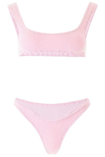Shop Reina Olga Ginny Set Bikini In Pastel Pink (pink)