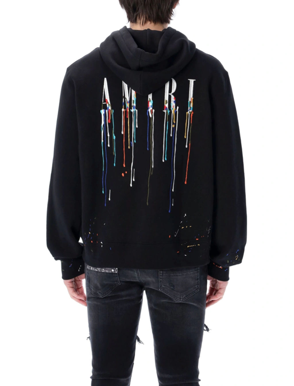 Paint drip sweater sale