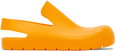 Bottega Veneta Puddle Slingback Sandals In 7593-tangerine