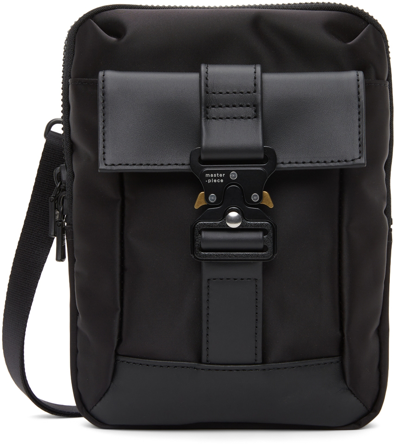 Shop Master-piece Co Black Nylon Confi Messenger Bag