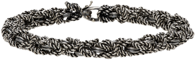 Shop Ugo Cacciatori Silver Byzantine Bracelet