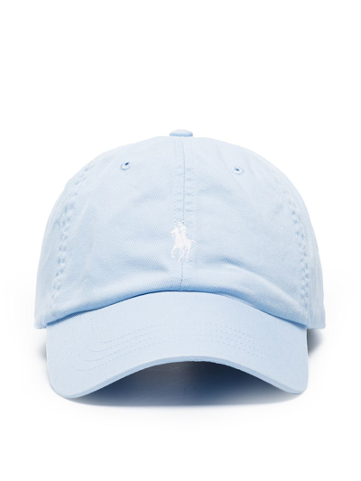 Methode Aannemelijk Familielid Polo Ralph Lauren Classic Logo-embroidered Baseball Cap In White,light Blue  | ModeSens