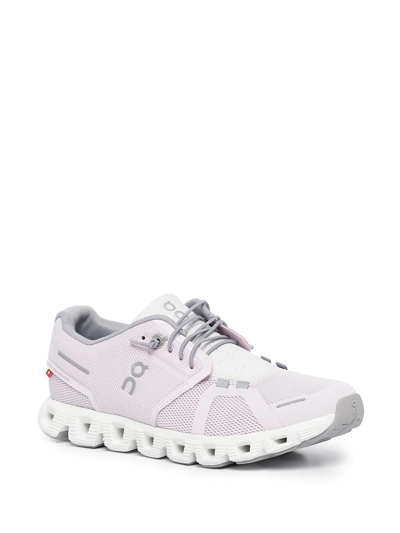 Shop On Running Cloud Low-top Sneakers In Violett