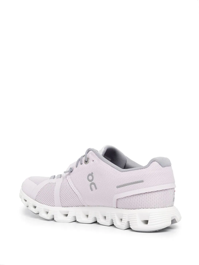 Shop On Running Cloud Low-top Sneakers In Violett