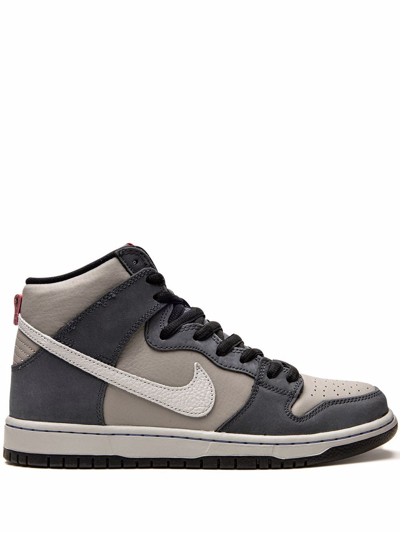 Shop Nike Sb Dunk High Pro "medium Grey" Sneakers