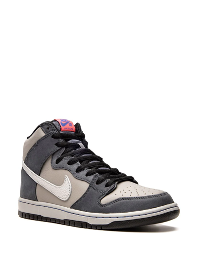 Nike Sb Dunk High Pro High-top Sneakers In Grey