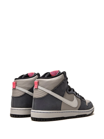 Nike Sb Dunk High Pro High-top Sneakers In Grey