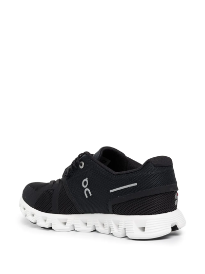 Shop On Running Cloud 5 Low-top Sneakers In Schwarz