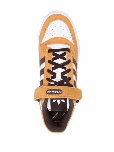 Shop Adidas Originals Forum Low-top Sneakers In Nude