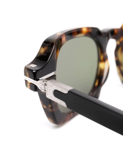 Matsuda Tortoiseshell-frame Sunglasses In Braun