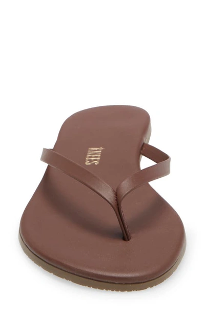 Tkees Foundations Matte Flip Flop In Cappuccino