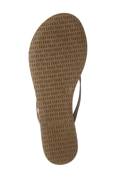 Tkees Foundations Matte Flip Flop In Cappuccino