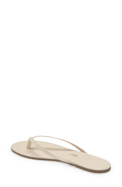 Shop Tkees Foundations Matte Flip Flop In Linen