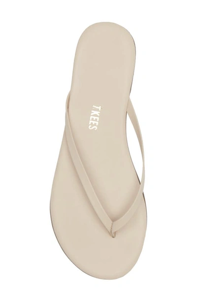 Shop Tkees Foundations Matte Flip Flop In Linen