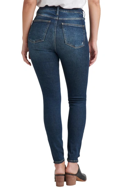 Shop Silver Jeans Co. Infinite Fit High Waist Skinny Jeans In Indigo