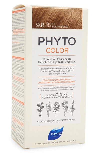 Shop Phyto Color Permanent Hair Color In Beige Blonde