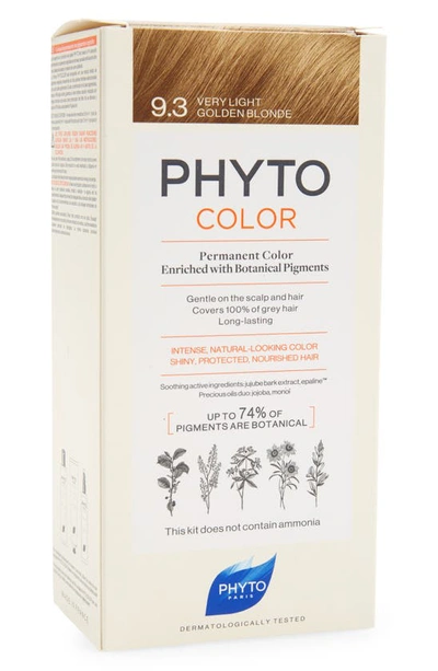 Shop Phyto Color Permanent Hair Color In Golden Blonde