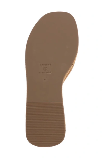 Shop Schutz Dalle Platform Wedge Sandal In Transparente/ Debrum