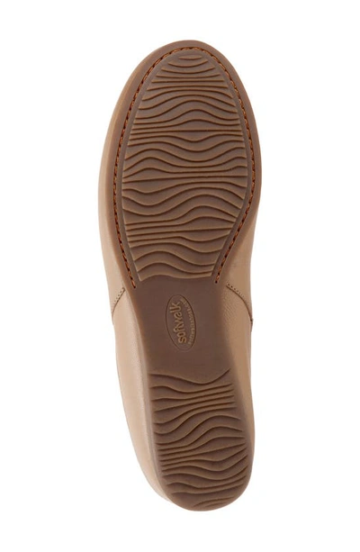 Softwalk Sandy Slingback Flat Sandal In Taupe Leather