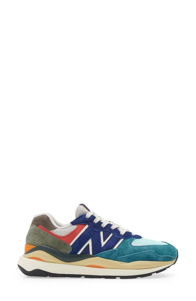Shop New Balance 57/40 Sneaker In Teal/ Grey/ Blue