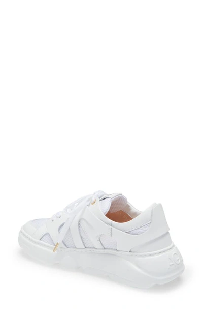 Shop Agl Attilio Giusti Leombruni Sheila Cage Platform Sneaker In White