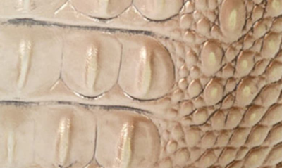 Shop Brahmin 'ady' Croc Embossed Continental Wallet In Scallop