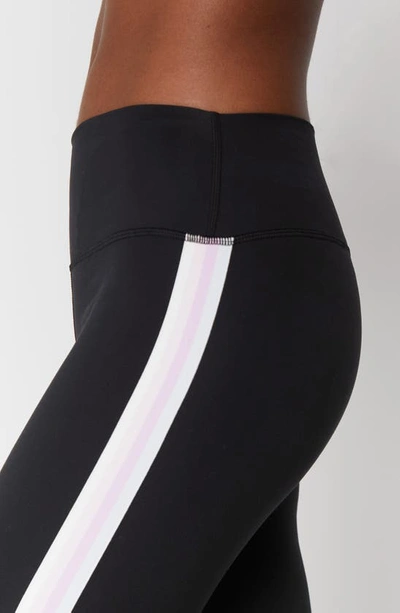 Shop Spiritual Gangster Essential High Waist Stretch Recycled Polyester 7/8 Leggings In Black