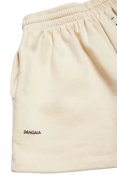 Shop Pangaia Kids' 365 Pprmint™ Organic Cotton Sweat Shorts In Sand