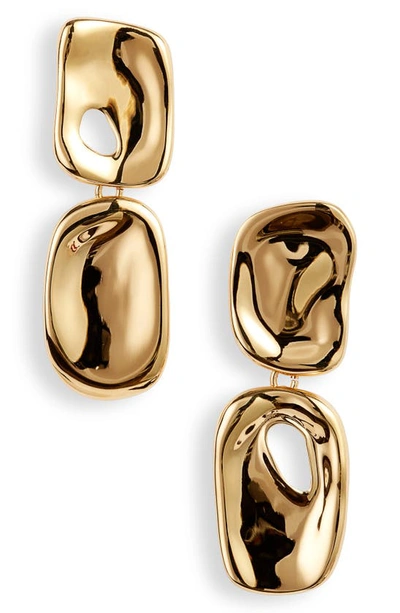 Shop Jenny Bird Hera Mismatch Drop Earrings In Gold