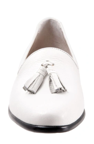 Shop Trotters Liz Loafer In White