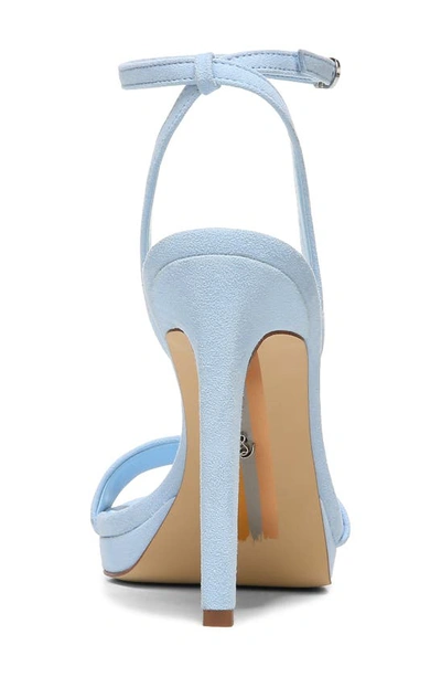 Shop Sam Edelman Jade Ankle Strap Sandal In Blue