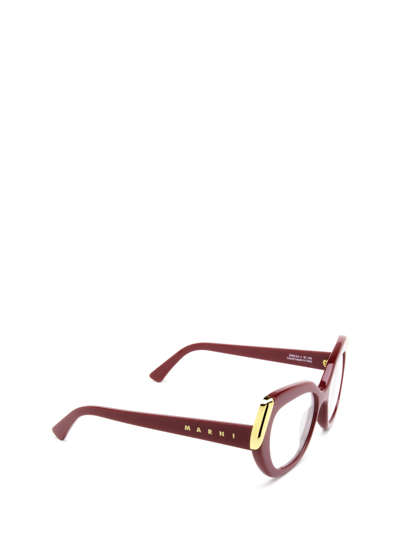 Shop Marni Antelope Canyon Bordeaux Glasses