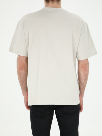 Shop A-cold-wall* Cream T-shirt With Logo