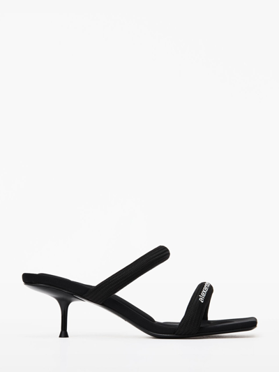 Shop Alexander Wang Julie Black Sandals