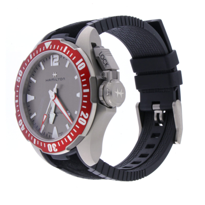 Shop Hamilton Khaki Navy Frogman Titanium Auto H7780538 Watches
