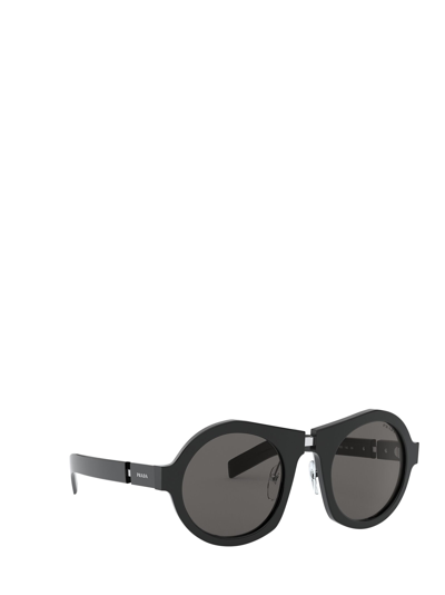 Shop Prada Pr 10xs Black Sunglasses