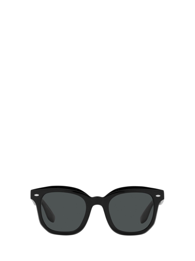 Shop Oliver Peoples Ov5472su Black Sunglasses