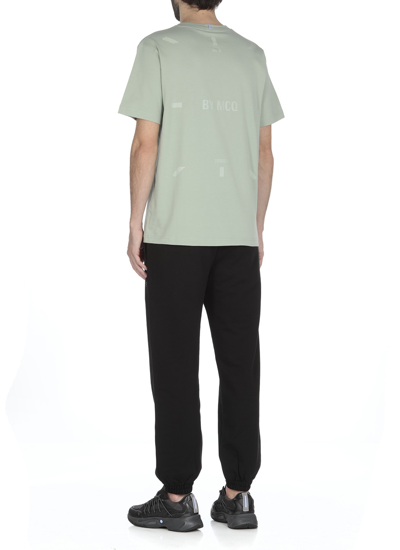Shop Mcq By Alexander Mcqueen Icon Zero: Cotton T-shirt In Overcast