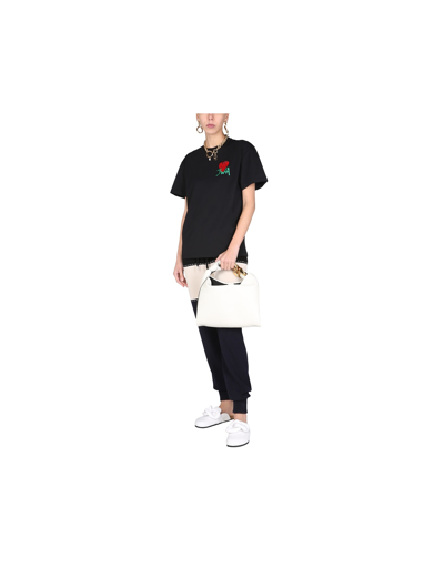 Shop Jw Anderson Strawberry T-shirt In Black