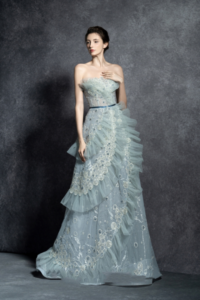 Shop The Atelier Couture Elaine Strapless Gown