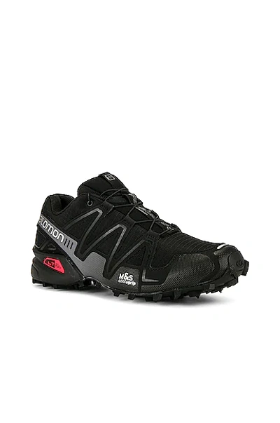 Shop Salomon Speedcross 3 In Black & Quiet Shade