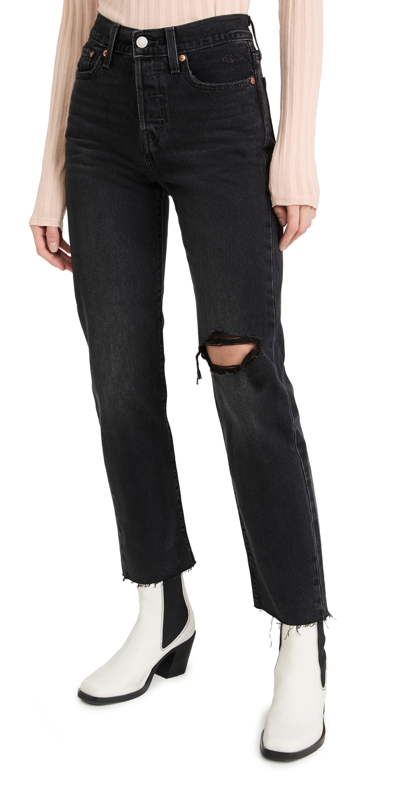 Shop Levi's Wedgie Straight Jeans After Sunset