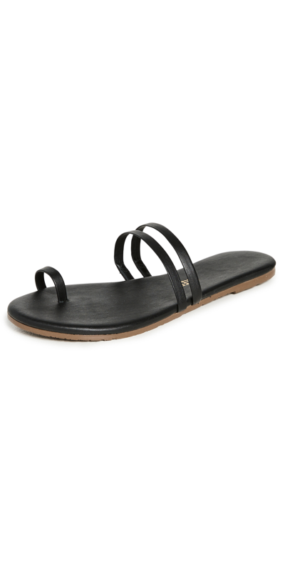 Shop Tkees Leah Sandals In Black