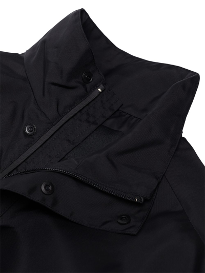 Shop Wardrobe.nyc Drawstring-waist Parka Coat In Black