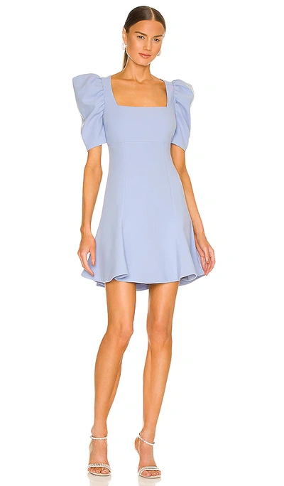 Shop Likely Scooped Alia Dress In Lavender